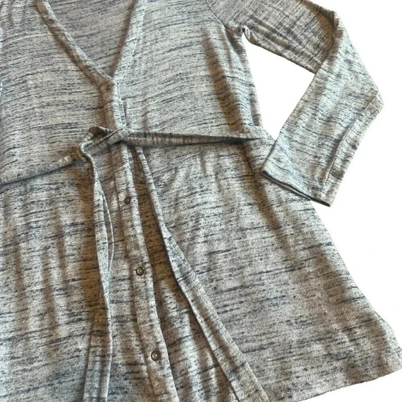 Dolan Anthropologie Long-Length Cardigan Sweater Dress Button-Down Size Large - Picture 6 of 12